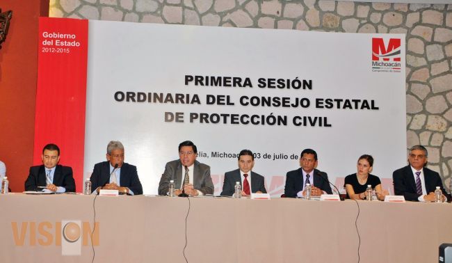 Presentan el Plan Hidrometeorológico y el Sistema de Alertamiento Sísmico para el Estado.