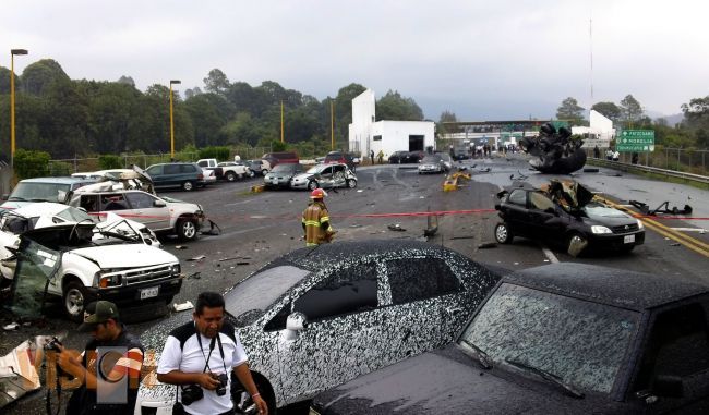 Analizarán video del accidente de la pipa