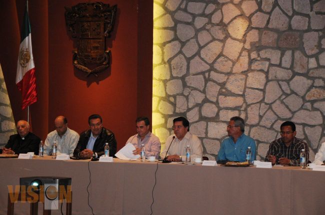 Manifiestan integrantes de la IP confianza en Gobierno de Michoacán