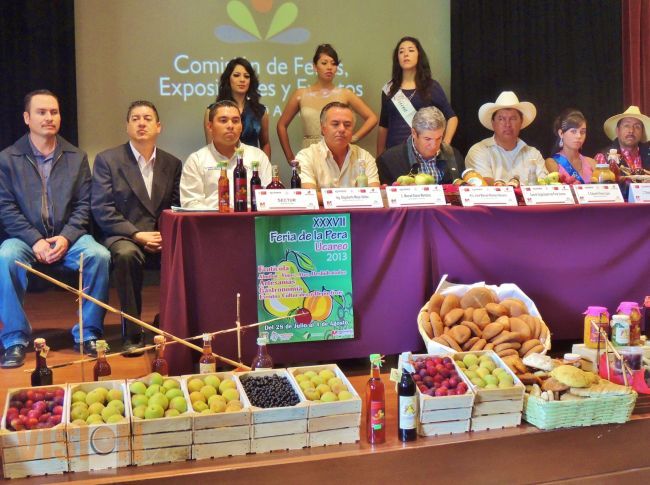 La XXXVII edición de la Feria de la Pera de Ucareo del 28 de julio al 04 de agosto.