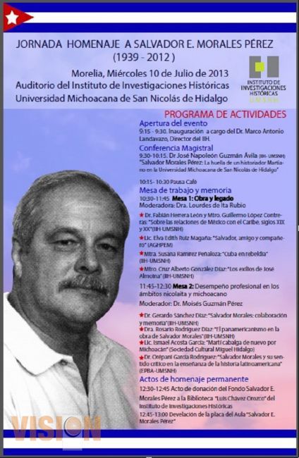 Universidad Michoacana rendirá homenaje al nicolaita Salvador Morales Pérez