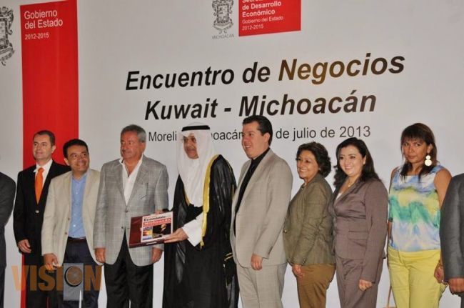 Kuwait y Michoacán interesados en establecer relaciones comerciales.