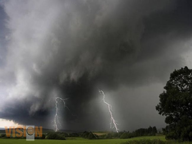 Lluvias con actividad eléctrica en la mayor parte del país: SMN