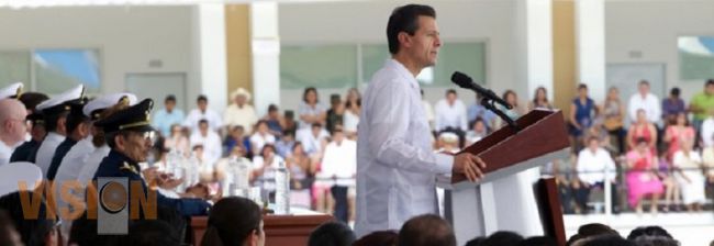 Regresaremos la paz a Michoacán: Peña Nieto