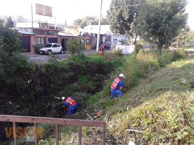 Ooapas realiza acciones de prevención por temporada de lluvias