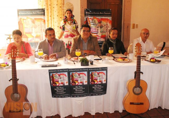 Uruapan contará con extensión de la xl feria nacional de la guitarra