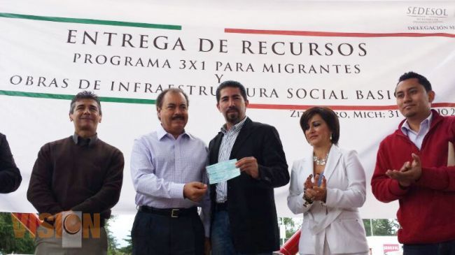 Arranca Sedesol obras en zonas marginadas de Hidalgo y Zitácuaro.