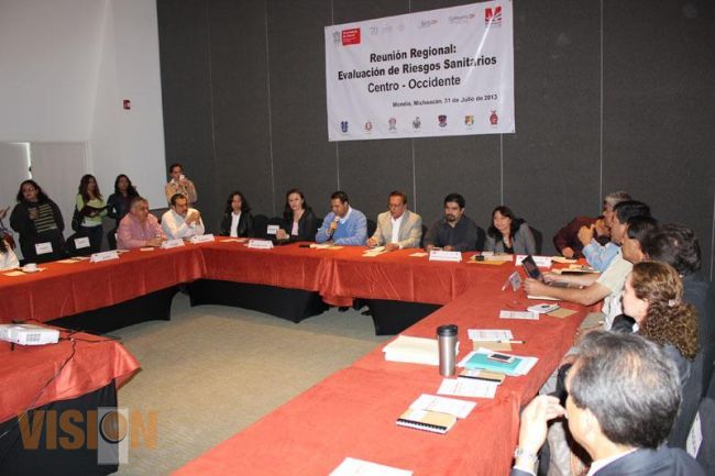 Encabeza SSM reunión de evaluación de riesgos sanitarios en entidades federativas centro-occidente.