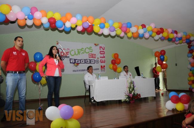 DIF Estatal clausura cursos de verano en Morelia y Pátzcuaro. 