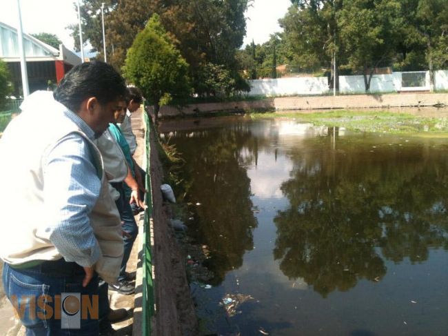 Inspecciona PROAM el manantial “la zarcita” en el Municipio de Zacapu.