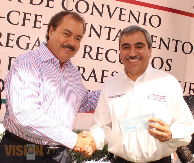 Uruapan recibe 5mdp para obras de alto impacto social