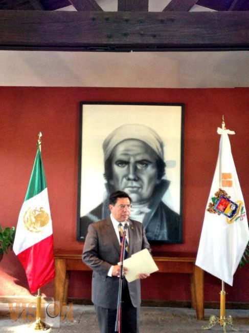 No negociará el gobierno liberación de detenidos en Aquila: Jesús Reyna García.