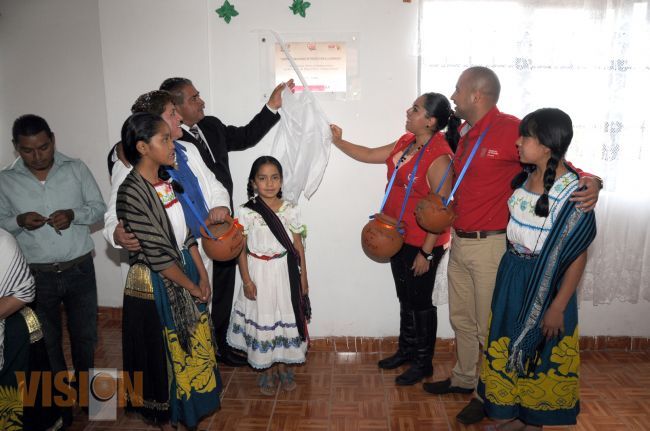DIF Estatal inaugura centro pamar y consultorio dental en el Municipio de Coeneo. 