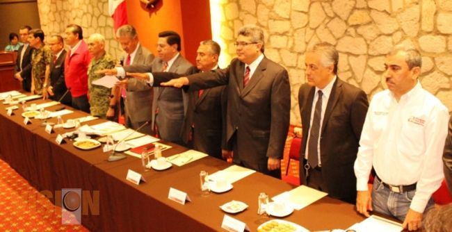 Jesús Reyna toma protesta como presidente del Consejo Estatal de Seguridad Pública