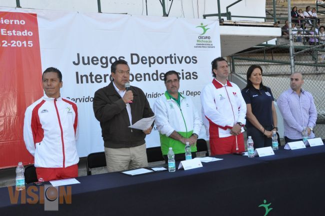 WLM inauguró los Juegos Deportivos Interdependencias 2013