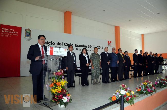 El gobierno de Michoacán estará presto para que se cumplan los 200 días de clase: Jesús Reyna