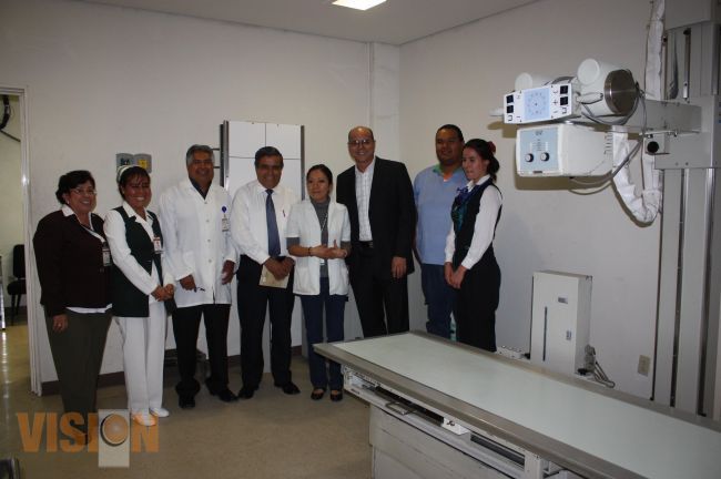 Ofrece el IMSS servicio de rayos X en la Unidad de Medicina Familiar no. 80 de Morelia. 