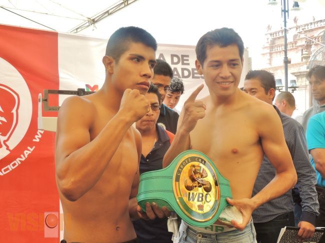 Pugilistas se declaran listos para la cartelera boxística de este sábado.