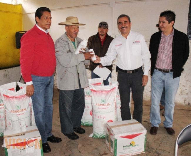 Aldo Macías refleja con hechos su apoyo al sector Agrícola