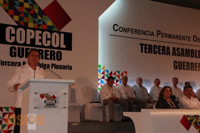 Diputados michoacanos presentes en la Tercera Plenaria  de la Copecol 