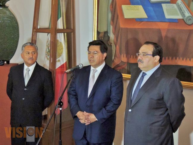 Hay voluntad para que PRD se integre al Acuerdo por Michoacán: Jesús Reyna García.