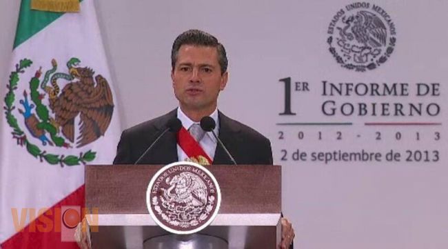 Presidente Enrique Peña Nieto rinde Primer Informe 