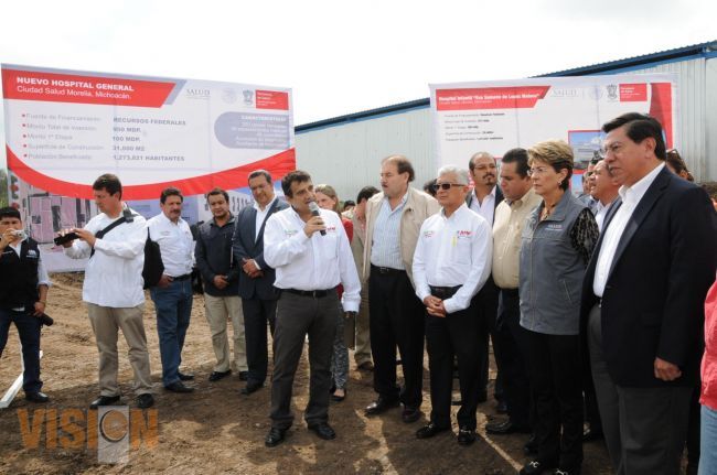 Gobiernos Federal y Estatal refrendan compromiso por mejorar los servicios de salud en Michoacán.
