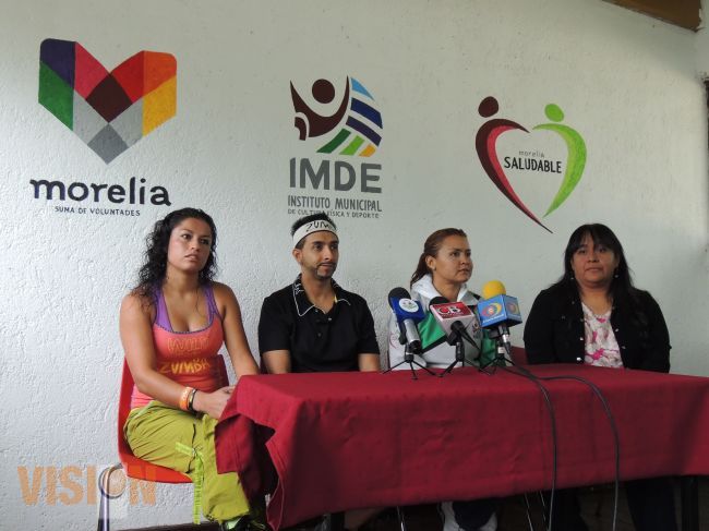 Este sábado se realizará el El Zumbathon “Morelia Zumba te Mueve”.
