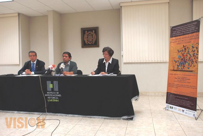 La UMSNH celebrará encuentro internacional de estudios históricos comparados México-Colombia.