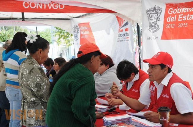 Recorren Municipios del Estado las brigadas “contigo”.