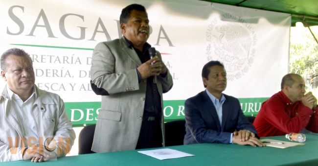Promover el desarrollo del  campo michoacano: Cuiris