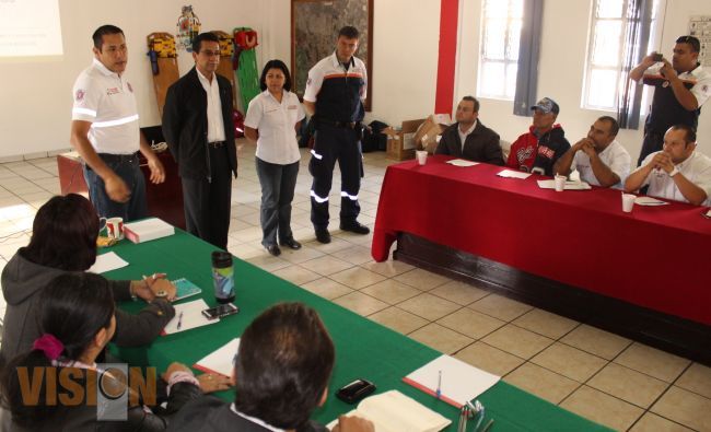Fomentan en Uruapan la cultura de la protección civil