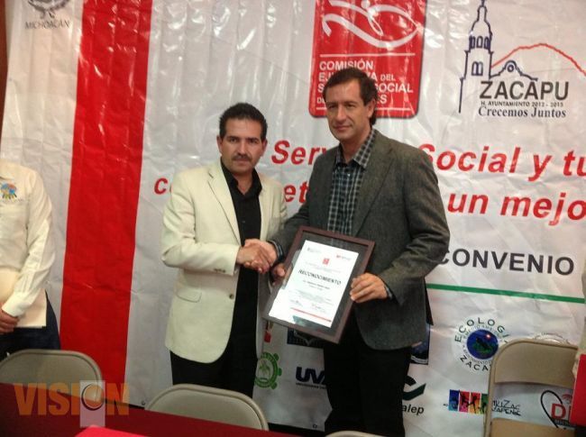 Firman convenio de colaboración Servicio Social y tu región, comprometidos por un mejor desarrollo