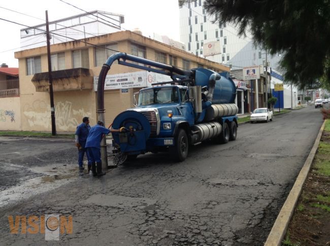Ooapas continúa con trabajos para prevenir inundaciones.