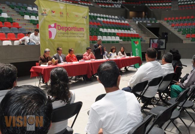 Morelia sede del Primer Congreso Internacional de ciencias aplicadas al Deporte.