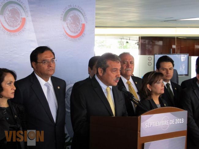 Raúl Morón: demandamos que la federación atienda a Michoacán, y no solamente acuda a firmar acuerdo