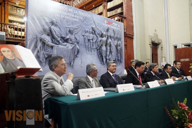 Presentan edición conmemorativa al Bicentenario de los Sentimientos de la Nación