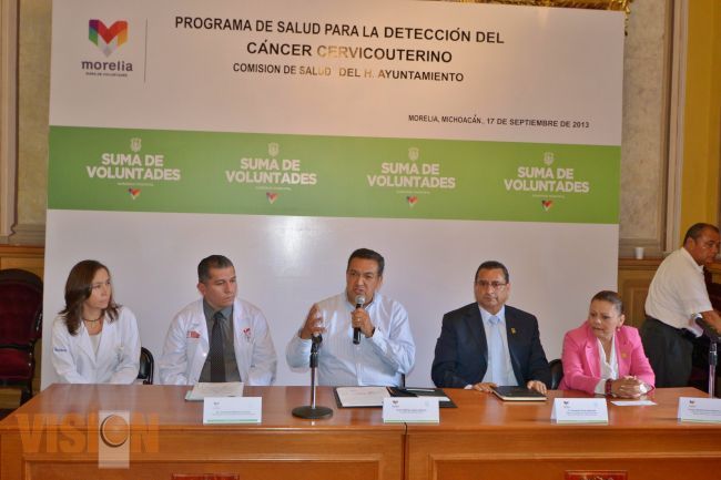 Anuncian campaña de salud en beneficio de las morelianas.