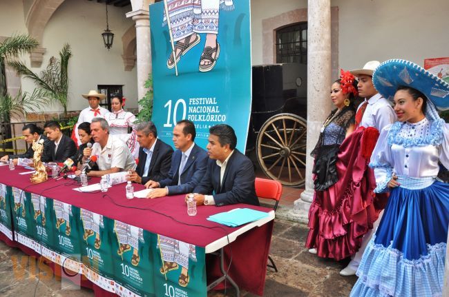 El Festival Nacional Folklórico de Morelia se realizará del 21 al 29 de septiembre.