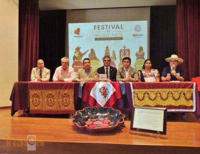 Del 3 al 6 de Octubre en Morelia, se llevará a cabo el Festival de Patrimonios Michoacanos UNESCO.