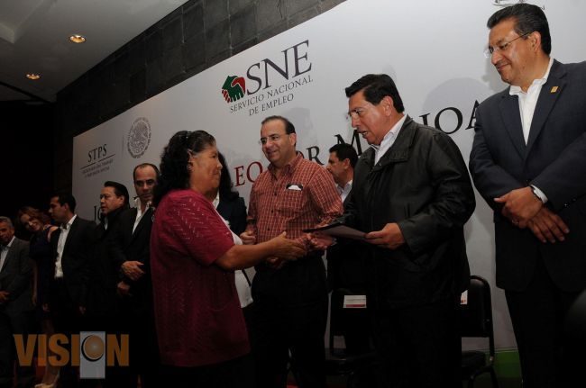Anuncia Federación bolsa de 8 mdp. para los programas bécate y autoempleo en Michoacán.