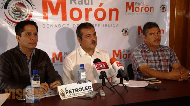 Este lunes el Senador de la República Raúl Morón Orozco rinde su Primer Informe de Actividades