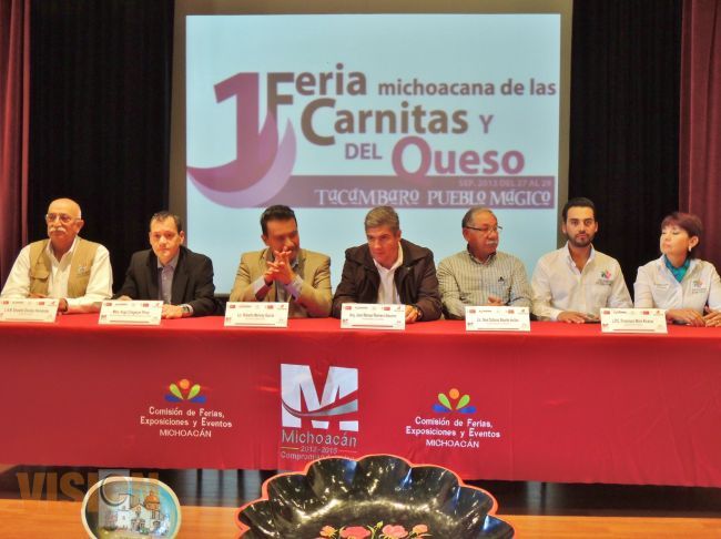 La Feria de las Carnitas y del Queso de Tacámbaro, del 27 al 29 de septiembre.