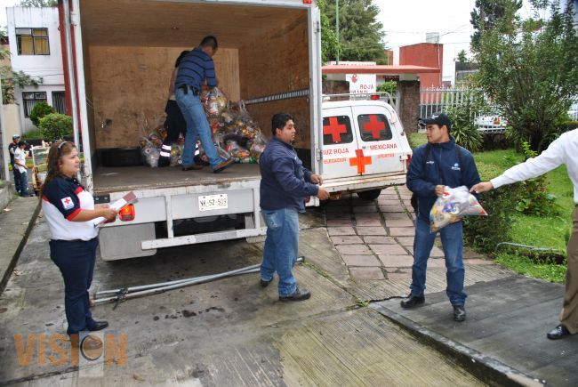 IP se solidariza con Cruz Roja Mexicana y apoya con el envío de productos a Tepalcatepec