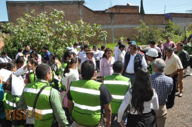 Baja el nivel del Río Grande de Morelia