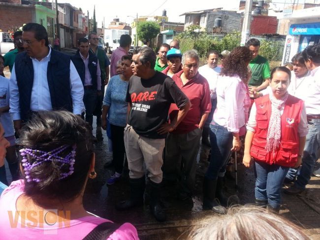 Las familias que utilizaron el albergue  “Servando Chávez”, poco a poco regresan a sus casas.