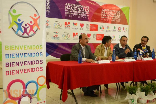 Morelia, sede de los juegos para personas con discapacidad intelectual.