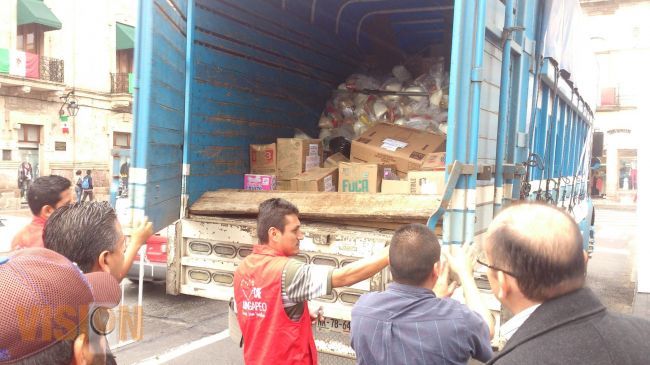 Más municipios michoacanos se solidarizan con damnificados por lluvias