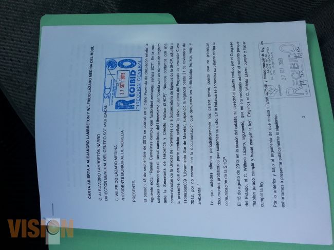 Desmiente MCDL que la SCT cuente con número de registro por parte de la SHyCP