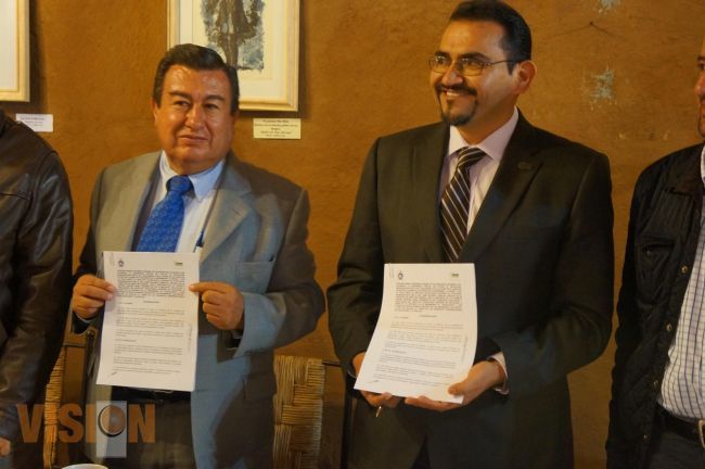 La UNIVIM signa convenio con el Instituto Tecnológico Superior de Pátzcuaro.